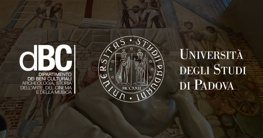 Corso di Laurea magistrale in Storia dell'Arte Dipartimento dei Beni Culturali Corso di Laurea magistrale in Storia dell'Arte Dipartimento dei Beni Culturali